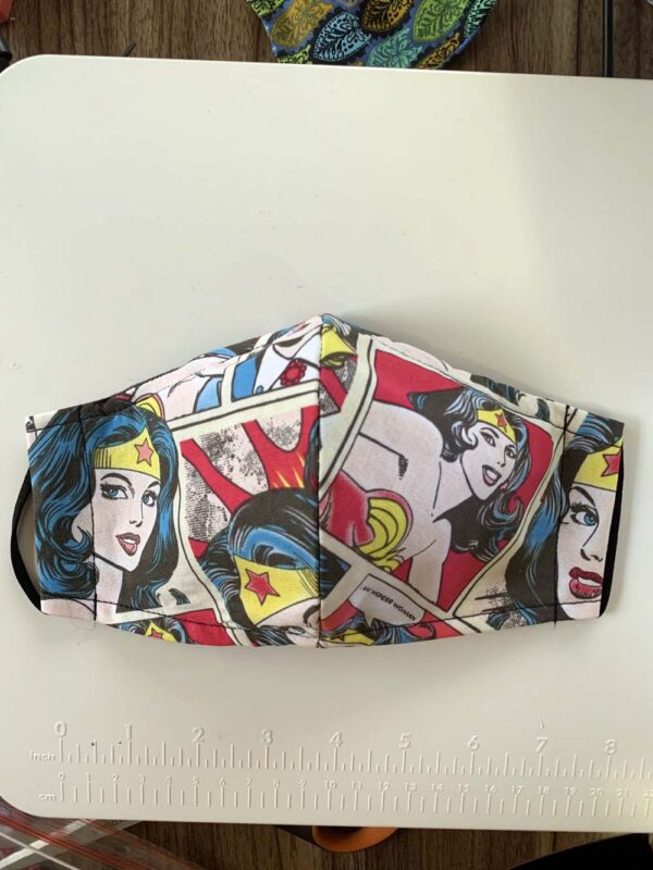 Wonder Woman face mask