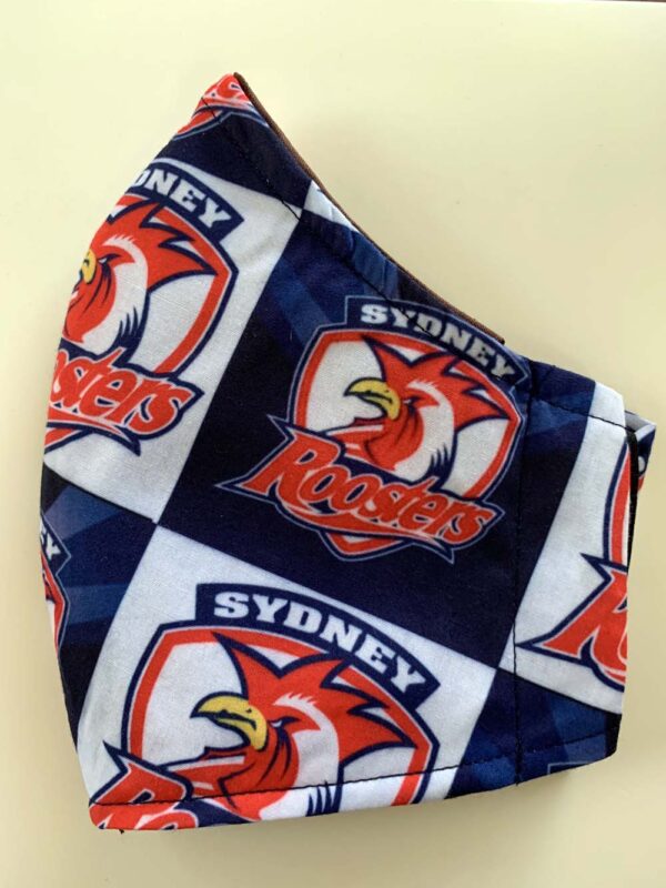 Sydney Roosters Face Mask