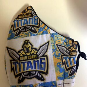 Gold Coast Titans NRL Face Mask